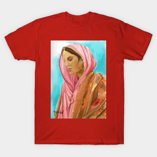 Punjabi beauty T-Shirt by sukhpalgrewal